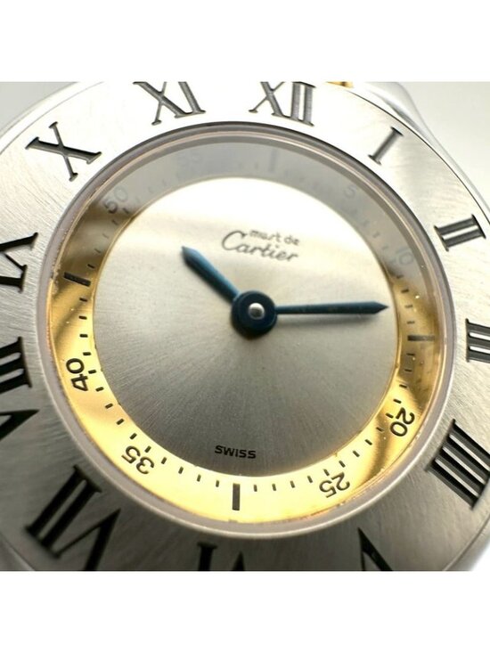 Cartier Must 21 SM Watch Quartz SS Silver Vintage main image 9